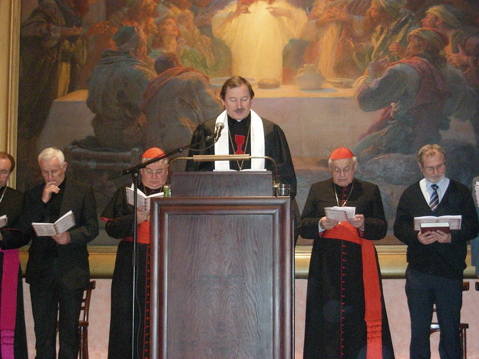 Ekumenická modloslužba, 19. 1. 2015; Zdroj:  http://www.ekumenickarada.cz